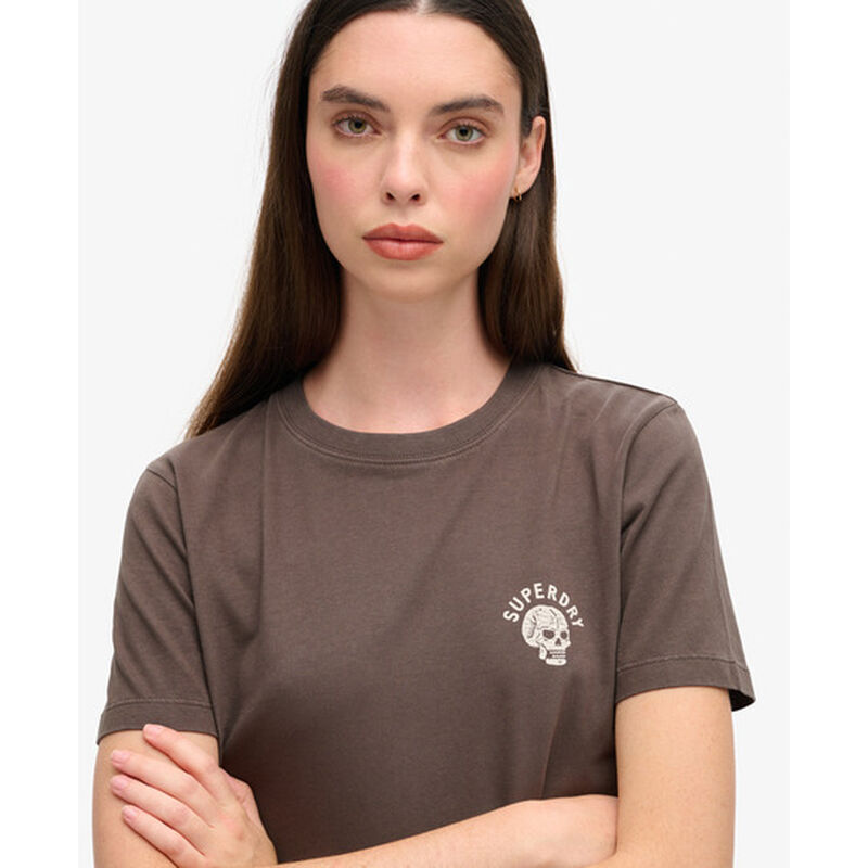 Superdry Lo-Fi Biker Rock Relaxed Tee image number 2